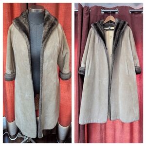 Vintage Faux Fur Coat